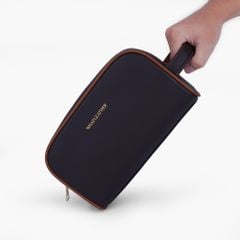 Túi cầm da tay NHATLEATHER - Bóp da cầm tay dáng golf - Clutch cầm tay da - Bảo hành 12 tháng - NVB-096