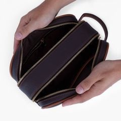 Túi cầm da tay NHATLEATHER - Bóp da cầm tay dáng golf - Clutch cầm tay da - Bảo hành 12 tháng - NVB-096