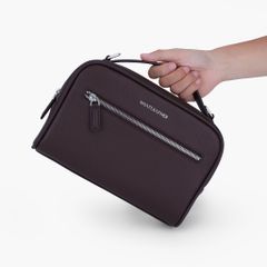 Túi đeo chéo da NHATLEATHER - Túi cầm tay da - Clutch da cầm tay nhỏ gọn - NCX-078