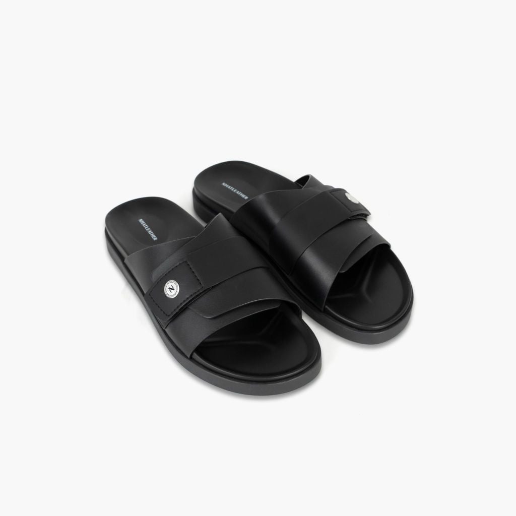 Dép da NHATLEATHER - Dép bản ngang - NS2Q-MD3