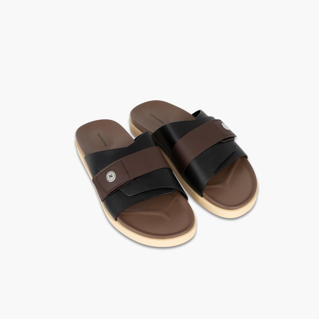 Dép da NHATLEATHER - Dép bản ngang - NS2Q-MD3