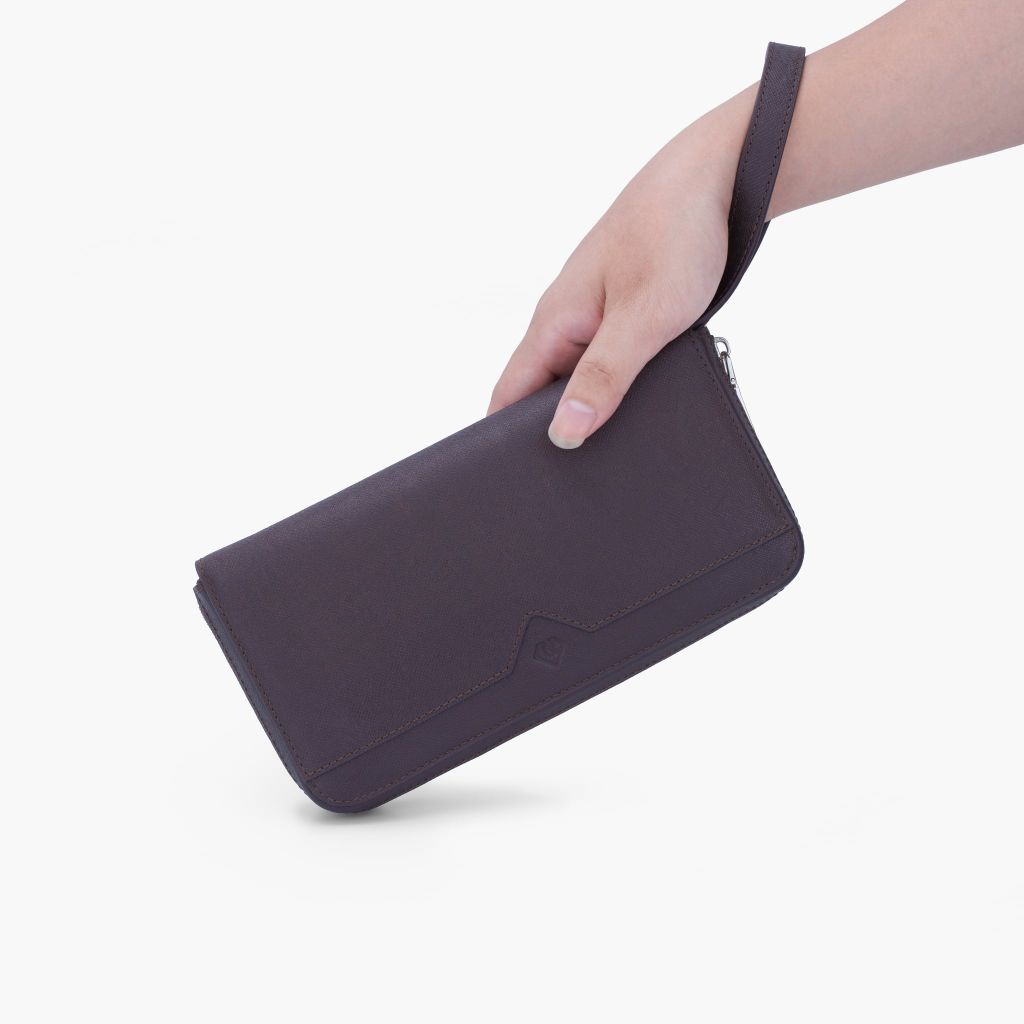 [Outlet] Ví da cầm tay nam NHATLEATHER - Ví clutch da thật - NVB-030