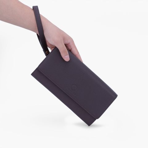 [OUTLET] Ví cầm tay da NHATLEATHER - Túi clutch cầm tay da thật - NVB-044