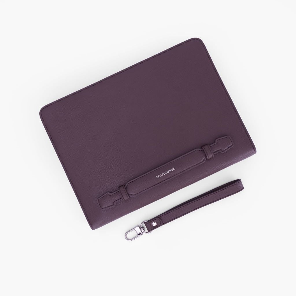 Túi da cầm tay đựng iPad, tài liệu NHATLEATHER - Bóp cầm tay - Clutch cầm tay da - NVB-068