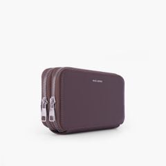 Túi da cầm tay 2 ngăn NHATLEATHER - Bóp cầm tay dáng dài - Clutch cầm tay da Rugato cao cấp - NVB-073