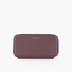 Túi da cầm tay 2 ngăn NHATLEATHER - Bóp cầm tay dáng dài - Clutch cầm tay da Rugato cao cấp - NVB-073