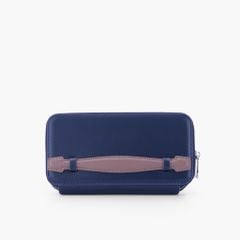 Túi da cầm tay 2 ngăn NHATLEATHER - Bóp cầm tay dáng dài - Clutch cầm tay da Rugato cao cấp - NVB-073