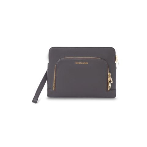 Bóp Da Cầm Tay Khóa Kéo - Túi Da Cầm Tay - NHATLEATHER - NVB-076