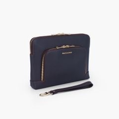 TÚI DA CẦM TAY - CLUTCH CẦM TAY - BÓP DA NAM NỮ KHÓA KÉO NVB-076