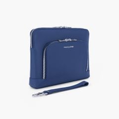 Túi da cầm tay NhATLEATHER - Clutch cầm tay - Bóp da nam nữ khoá kéo - NVB-076