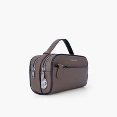 TÚI DA CẦM TAY NAM - BÓP DA DÁNG GOLF CÓ KHÓA SỐ BẢO MẬT NVB-082