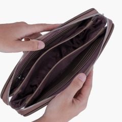 TÚI DA CẦM TAY - CLUTCH CẦM TAY - BÓP TAY DOANH NHÂN KHÓA SỐ BẢO MẬT NVB-084
