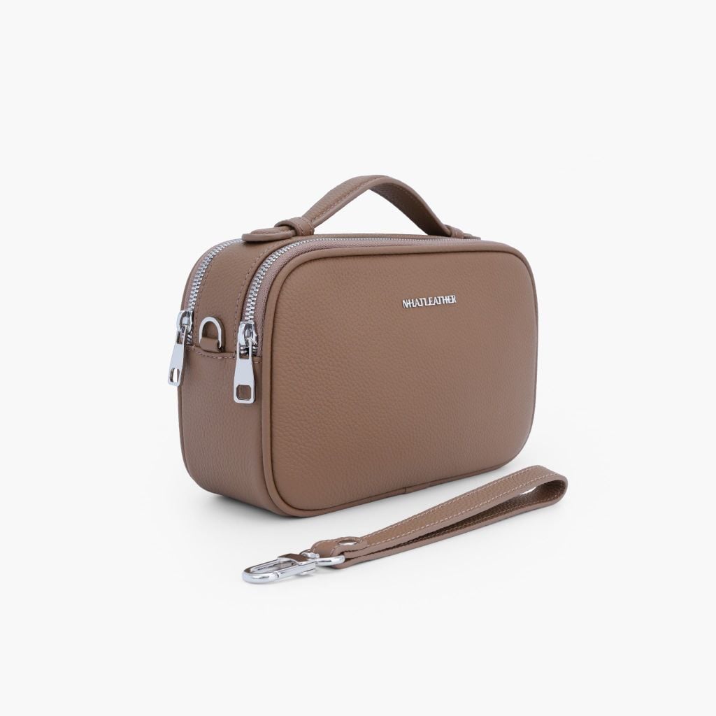 Túi da cầm tay NHATLEATHER - Clutch da nam - Bóp da cầm tay NVB-085