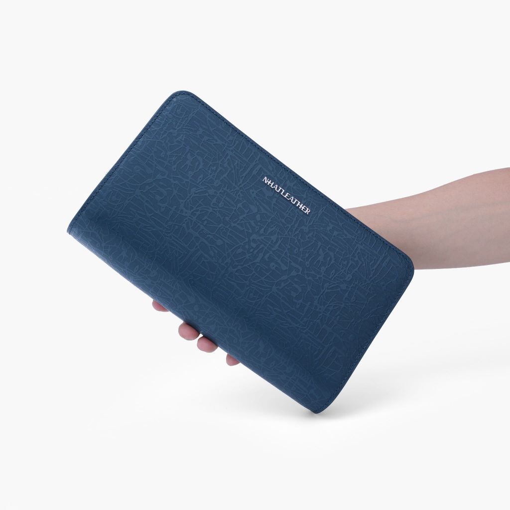 TÚI DA CẦM TAY - CLUTCH CẦM TAY - BÓP TAY DOANH NHÂN KHÓA SỐ NVB-086