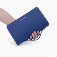 TÚI DA CẦM TAY - CLUTCH CẦM TAY - BÓP TAY DOANH NHÂN KHÓA SỐ NVB-086