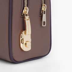 Túi da cầm tay khoá số bảo mật NHATLEATHER - Túi clutch da - NVB-087