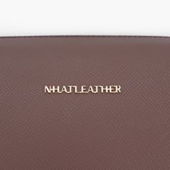 Túi da cầm tay khoá số bảo mật NHATLEATHER - Túi clutch da - NVB-087