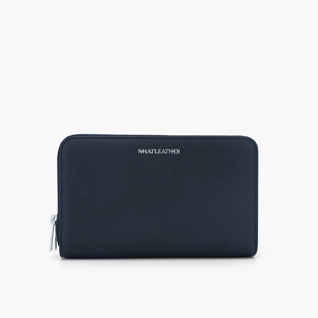 Bóp cầm tay đa năng NHATLEATHER - Ví cầm tay da bò thật - Clutch da cầm tay - NVB-091