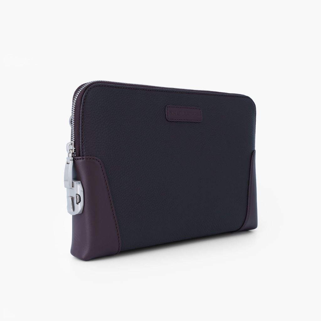 Túi da cầm tay khoá số bảo mật NHATLEATHER - Clutch cầm tay da bò thật - Bóp cầm tay nam cao cấp - NVB-092
