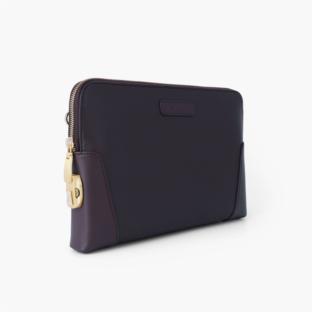 Túi da cầm tay khoá số bảo mật NHATLEATHER - Clutch cầm tay da bò thật - Bóp cầm tay nam cao cấp - NVB-092