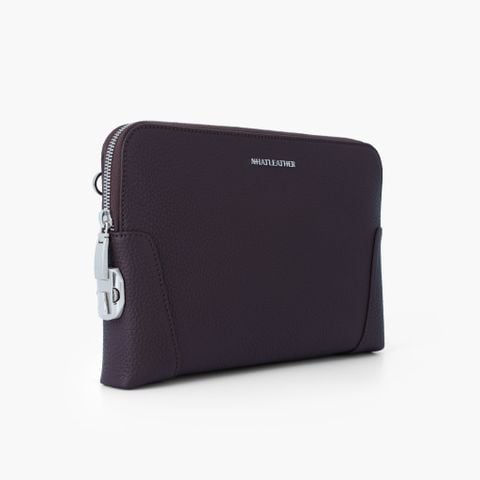 Túi da cầm tay khoá số bảo mật NHATLEATHER - Clutch cầm tay da bò thật - Bóp cầm tay nam cao cấp - NVB-092