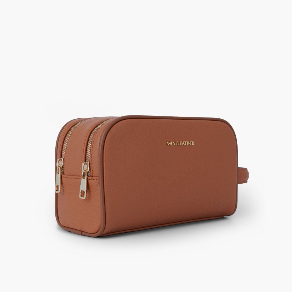 Túi cầm da tay NHATLEATHER - Bóp da cầm tay dáng golf - Clutch cầm tay da - Bảo hành 12 tháng - NVB-096