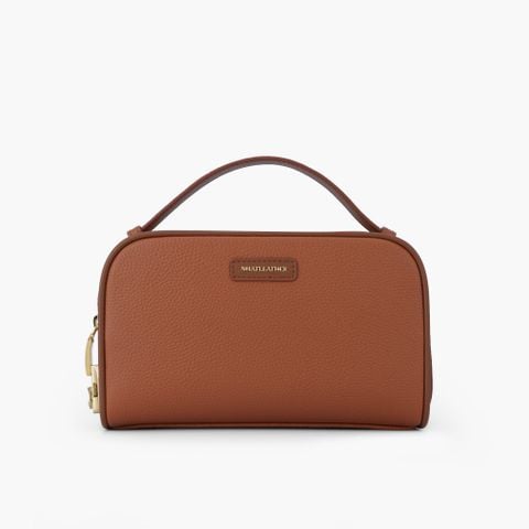 Túi cầm da tay khoá số bảo mật NHATLEATHER - Bóp da cầm tay dáng golf - Clutch cầm tay da - NVB-097
