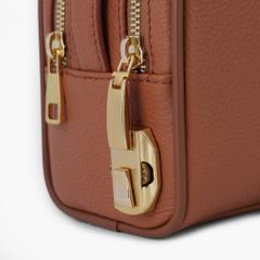Túi cầm da tay khoá số bảo mật NHATLEATHER - Bóp da cầm tay dáng golf - Clutch cầm tay da - NVB-097