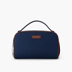 Túi cầm da tay khoá số bảo mật NHATLEATHER - Bóp da cầm tay dáng golf - Clutch cầm tay da - NVB-097