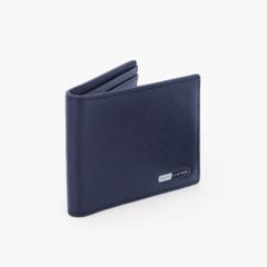 Ví da nam gập đôi da bò Saffiano Matrotto NHATLEATHER - Ví da nam dáng truyền thống cao cấp - NVN-073