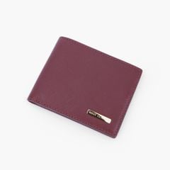Ví da nam gập đôi da bò Saffiano Matrotto NHATLEATHER - Ví da nam dáng truyền thống cao cấp - NVN-073