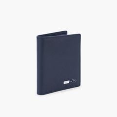 Ví da nam gập đôi da bò Saffiano Matrotto NHATLEATHER - Ví da nam dáng truyền thống cao cấp - NVN-075