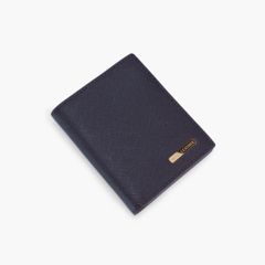 Ví da nam gập đôi da bò Saffiano Matrotto NHATLEATHER - Ví da nam dáng truyền thống cao cấp - NVN-075