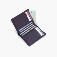 Ví da nam gập đôi da bò Saffiano Matrotto NHATLEATHER - Ví da nam dáng truyền thống cao cấp - NVN-075