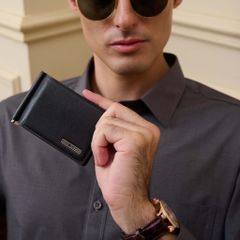 Ví da kẹp tiền NHATLEATHER - Money clip - Ví da mini - NVN-086