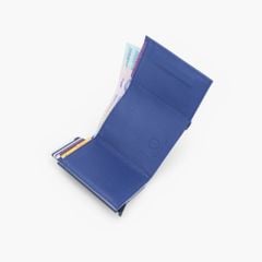 Ví da đựng thẻ NHATLEATHER - Ví hộp thẻ dáng đứng gập ba - NVN-088