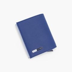 Ví da đựng thẻ NHATLEATHER - Ví hộp thẻ dáng đứng gập ba - NVN-088