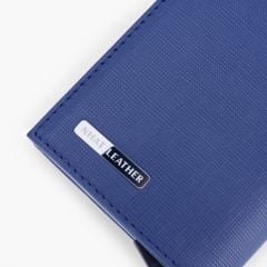 Ví da đựng thẻ NHATLEATHER - Ví hộp thẻ dáng đứng gập ba - NVN-088