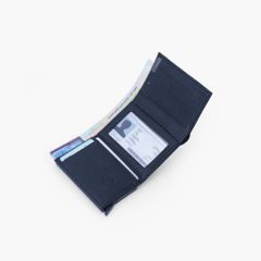 Ví da đựng thẻ NHATLEATHER - Ví hộp thẻ dáng đứng gập đôi - NVN-089