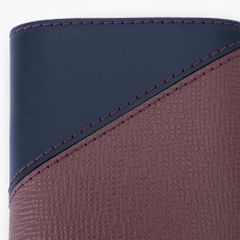 Ví da đựng thẻ NHATLEATHER - Ví hộp thẻ dáng đứng gập đôi - NVN-089