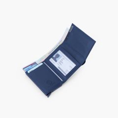Ví da đựng thẻ NHATLEATHER - Ví hộp thẻ dáng đứng gập đôi - NVN-089