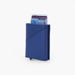 Ví da đựng thẻ NHATLEATHER - Ví hộp thẻ dáng đứng gập đôi - NVN-089