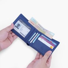 Ví da dáng truyền thống NHATLEATHER - Ví da dáng ngang gập đôi truyền thống - NVN-090