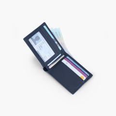 Ví da gập đôi nhỏ gọn dáng truyền thống tiện lợi - NVN-097
