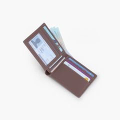 Ví da gập đôi nhỏ gọn dáng truyền thống tiện lợi - NVN-097