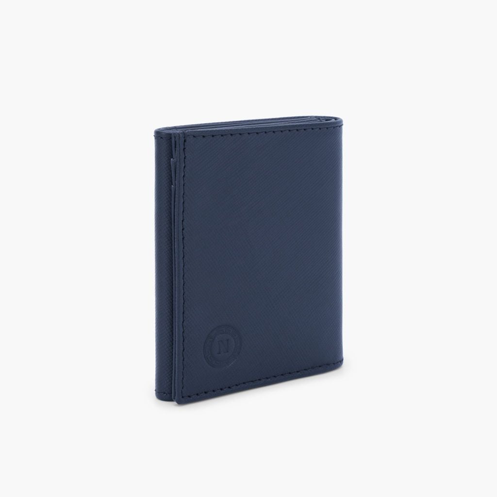 Ví da dáng đứng mini NHATLEATHER - VÍ gập 3 nhỏ gọn tiện dụng - NVN-098