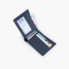 Ví da gập đôi - Ví da ngang dáng truyền thống có ngăn ẩn - NVN-099