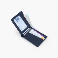 Ví da nam dáng truyền thống - Ví gập đổi mỏng gọn tối giản - NVN-101
