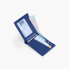 Ví da nam dáng truyền thống - Ví gập đổi mỏng gọn tối giản - NVN-101