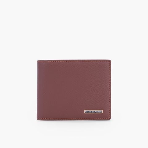 Ví da nam có khoá kéo NHATLEATHER - Ví da nam gập đôi truyền thống cao cấp - NVN-104